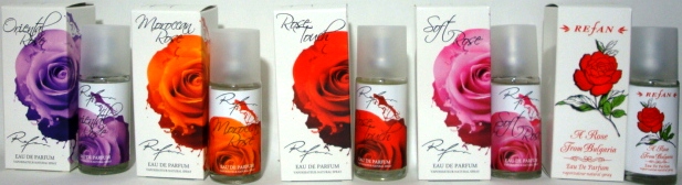 Apa de parfum trandafir Refan